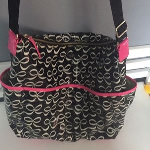 Kate Spade vinyl diaper bag